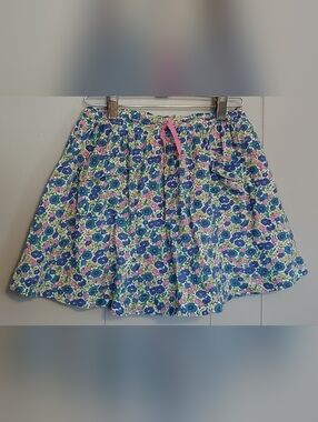 Mini Boden Girls Size 7/8 Floral  Skirt